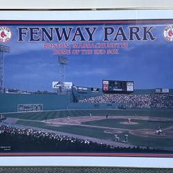 Red Sox Fenway Park Framed Picture