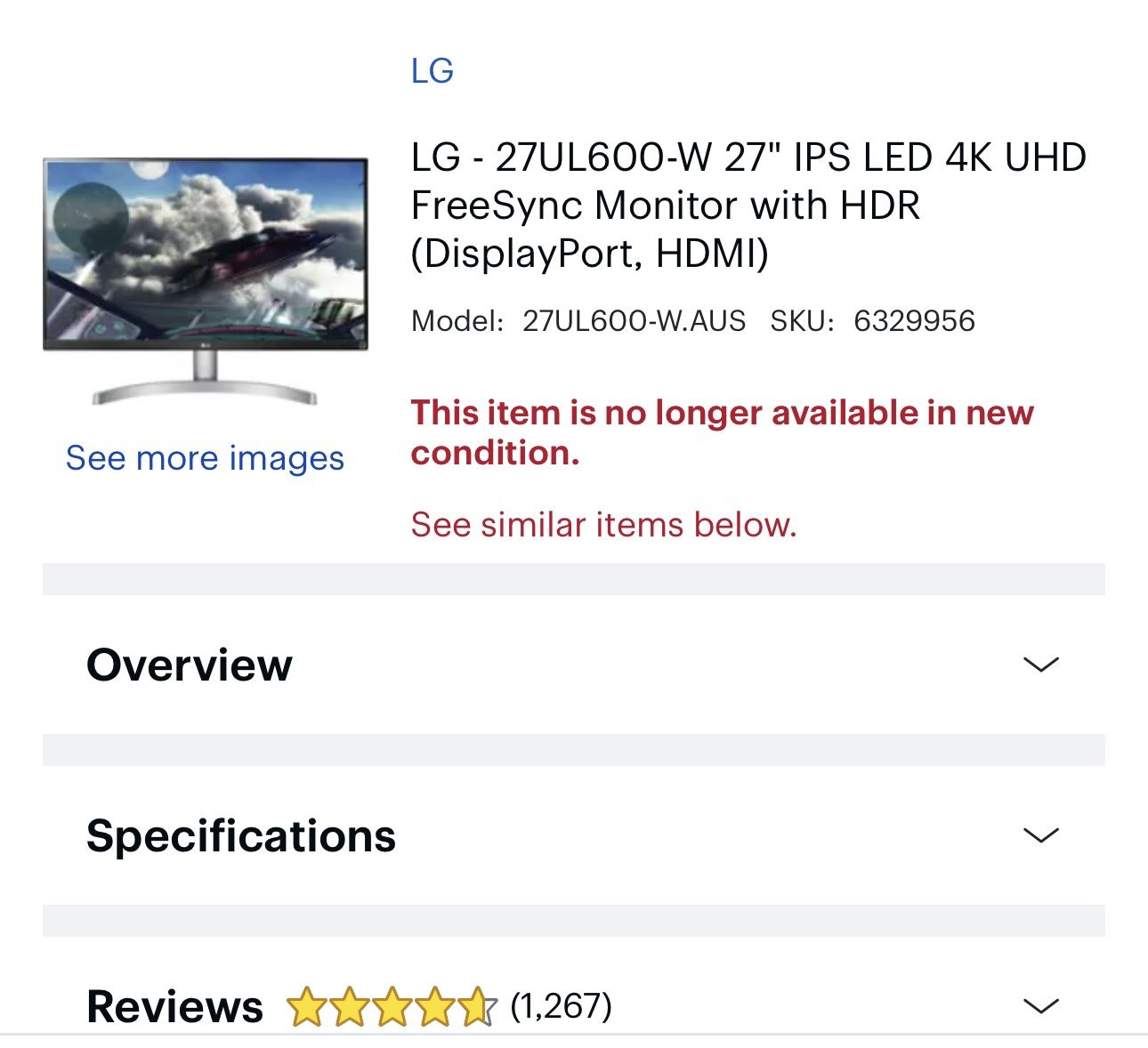 LG 4k monitor