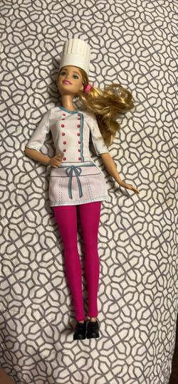 careers Barbie chef doll