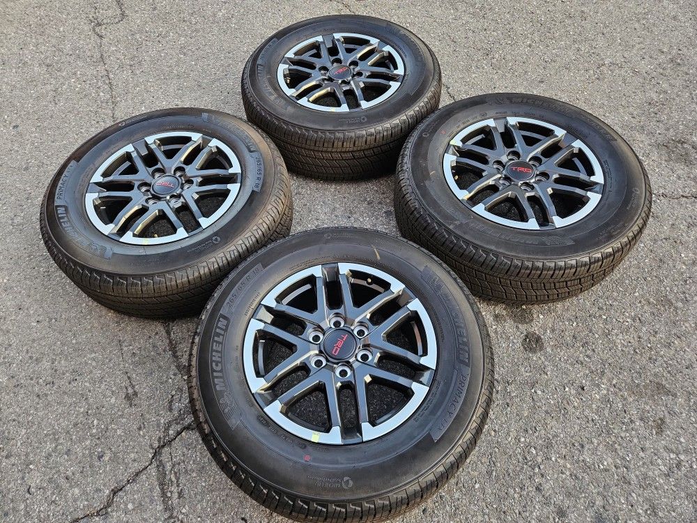 18" TOYOTA TACOMA TRD RIMS & TIRES