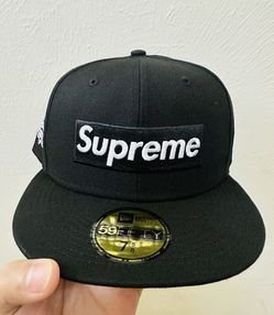 Supreme New Era Cap. Size: 7 5/8