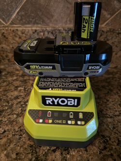 RYOBI 2.0 High Performance Battery & Charger 🔌 • New•