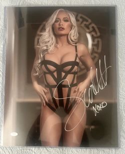 Scarlett Bordeaux 16" x 20" Photo Sublimated Plaque WWE Poster Size signed