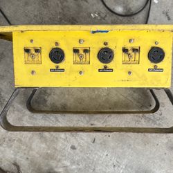 Construction electrical spider box