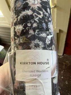 Kirkton House Oversized Washable Runner 2x8