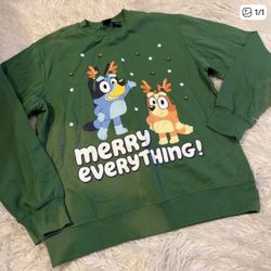 Adults Bluey Christmas Sweater 