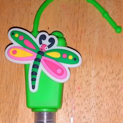 New Silcone Dragonfly Anti-Bacerial Hand Sanitizer 1 fl. oz. Bath And Body Works Mr. Fox Sugar Maple