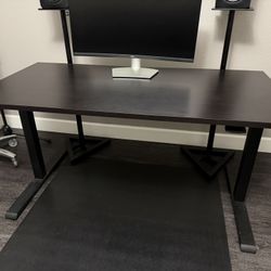 Desk, Filing Cabinet & Chair 