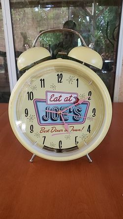 1950's style clock