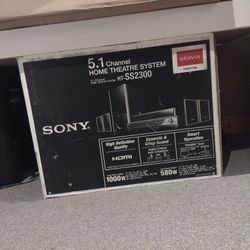 Sony Bravia Surround Sound Home Theater System
