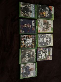 Xbox One & Xbox 360 Games 