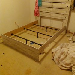 Wooden Bed Frame 