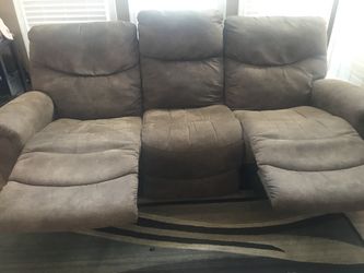 Lazy boy dual reclining sofa