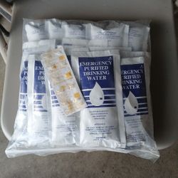 Emergency Purified Drinking Water 