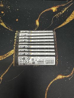 LOT of 9 Samsung PM9A1 1TB Gen 4x4 NVMe M.2 SSD