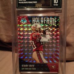 Mint 10 Gem Jerry Rice Card