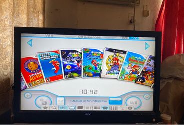 NINTENDO WII Loaded with Over 2500 GAMES