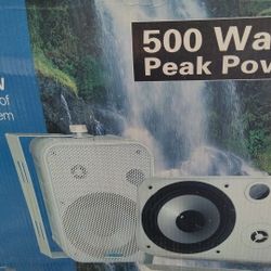 Pyle Indoor / Outdoor Speakers NEW In Box