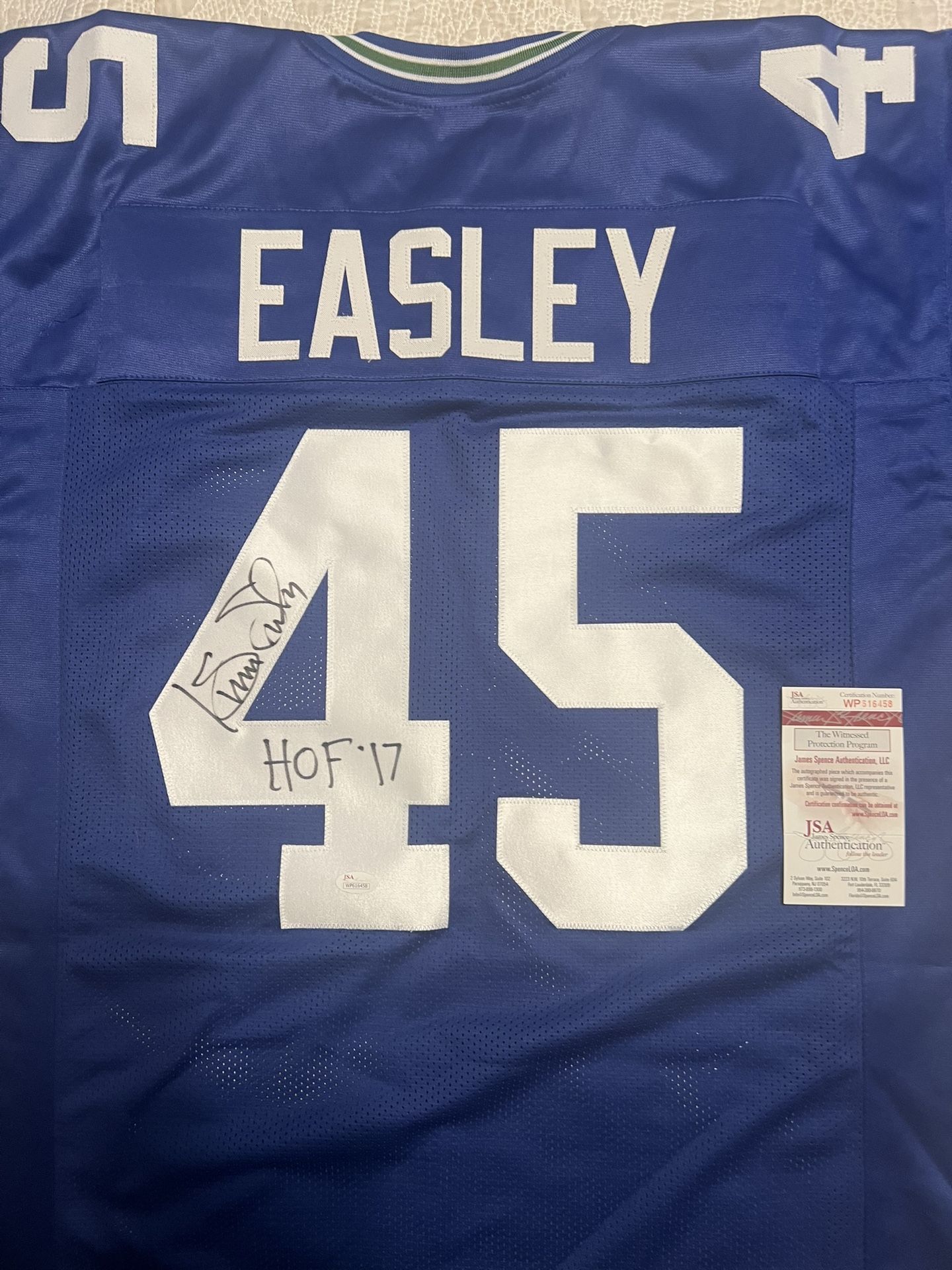 Custom Autographed Jersey