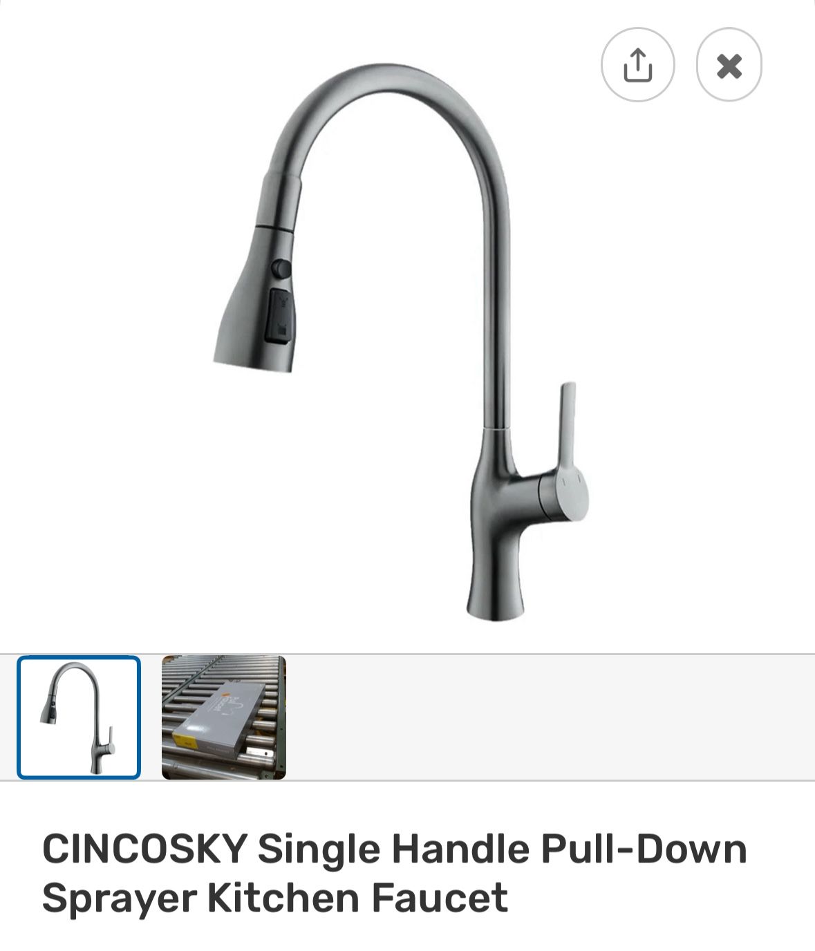 Convo sky Single Handle Pull Down