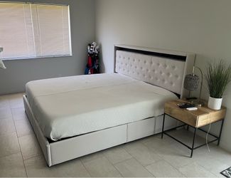 King bed frame