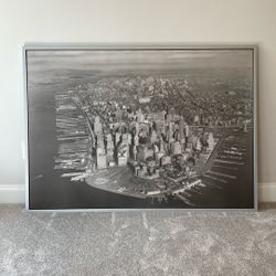 Large Framed Photo Of NYC