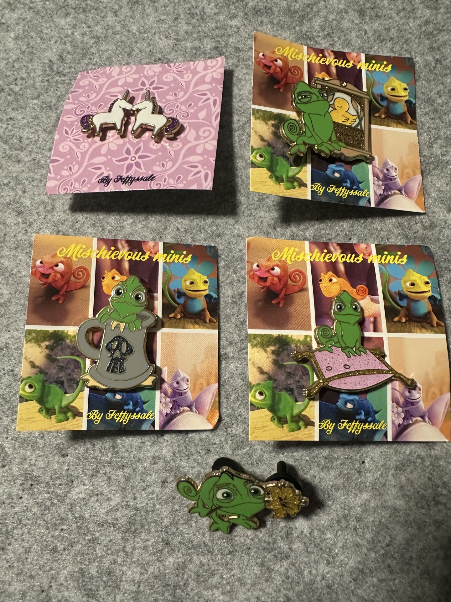 Disney Tangled Rapunzel Mini Fantasy Pins
