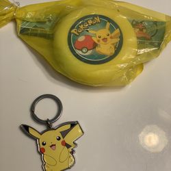 Pokemon Keychair N Small Gift Bag