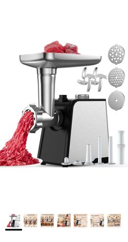 3200W Max Electric Meat Grinder & Sausage Stuffer
