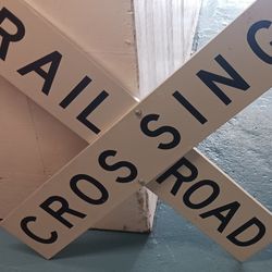 Railroad Crossing Sign