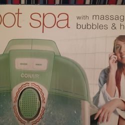 ConAir Foot Spa With Massage Bubbles & Heat