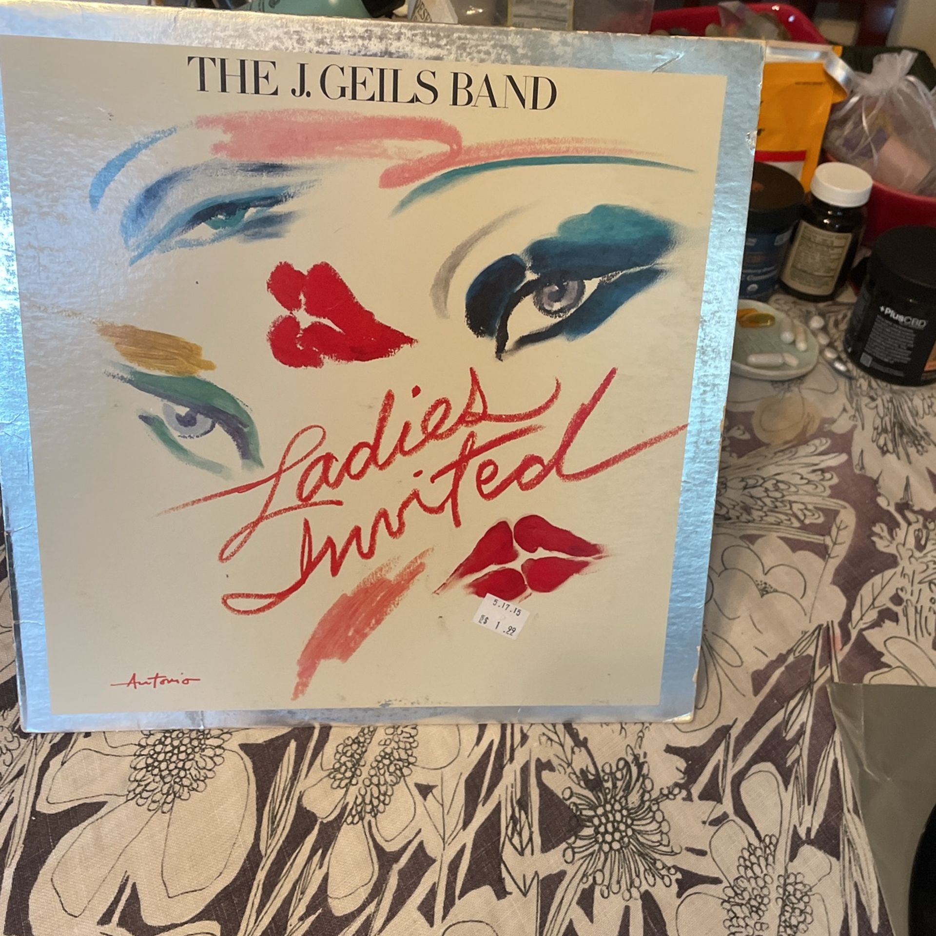 The J. Geils Band- Ladies Invited. Vinyl Album.