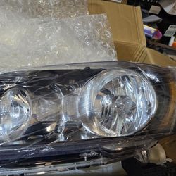 Garage Pro Headlight Headlamp Assembly Halogen Projector Chrome Housing   For Ford Taurus Fit 2007 -07 # 325