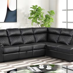 Reclining Sectional In Stock For Immediate Delivery 
