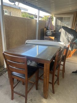 Modern Table With Bench