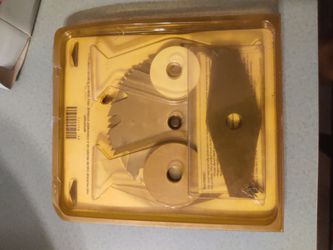 Vintage Sears Craftsman 6 inch dado set new never used .