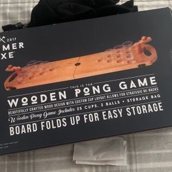 Wooden Shot Cup Pong