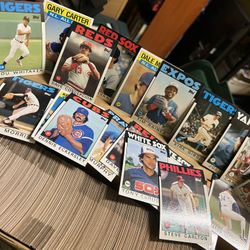 1986 Topps Baseball Card Lot: 750 Count