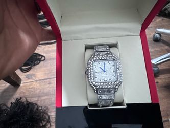 Moissanite Cartier watch