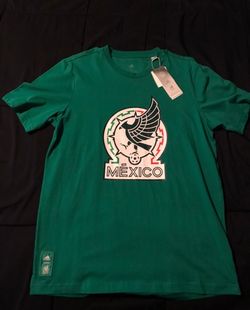 New Small Mexico National Team Graphic T Shirt Adidas