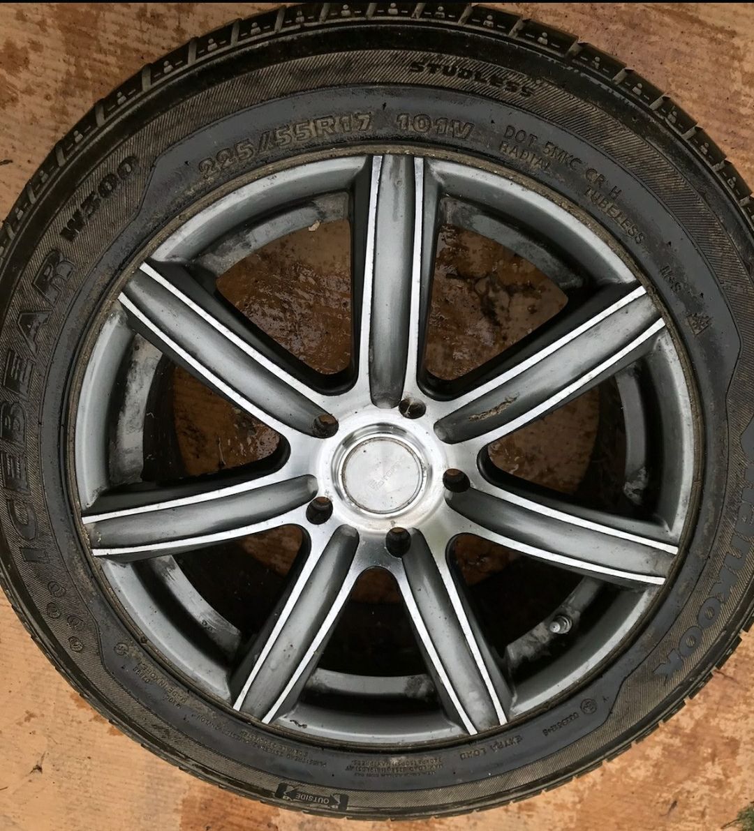 (4) MB Motoring Wheels w/ Icebear Tires