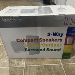 AudioSource  2-Way Compact Speakers  LS- 545 