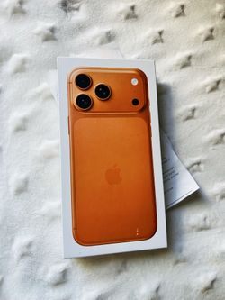 iPhone 17 pro max 1tb cosmic orange unlocked