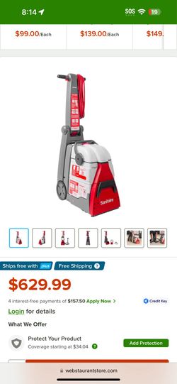 Sanitaire Carpet Cleaner