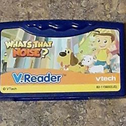 VTech V.Reader What's That Noise Video Game