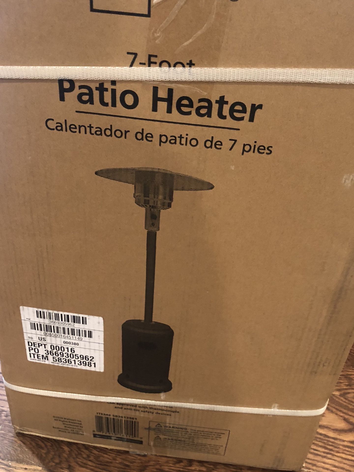 Patio Heater!