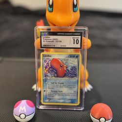 💖 Pokémon Luvdisc – 2005 EX Emerald – CGC 10 GEM MINT – Vintage Holo