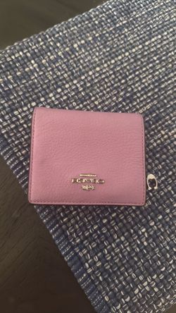Coach purple wallet
