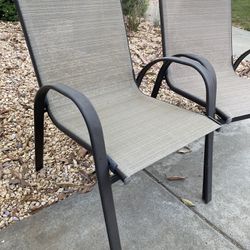Twin Patio Chairs 
