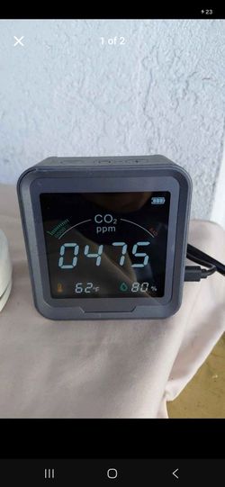 CO2 Air Quality Monitor with Temperature and Humidity